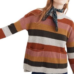 NEW Madewell Pullover Sweater, Arctic Ice